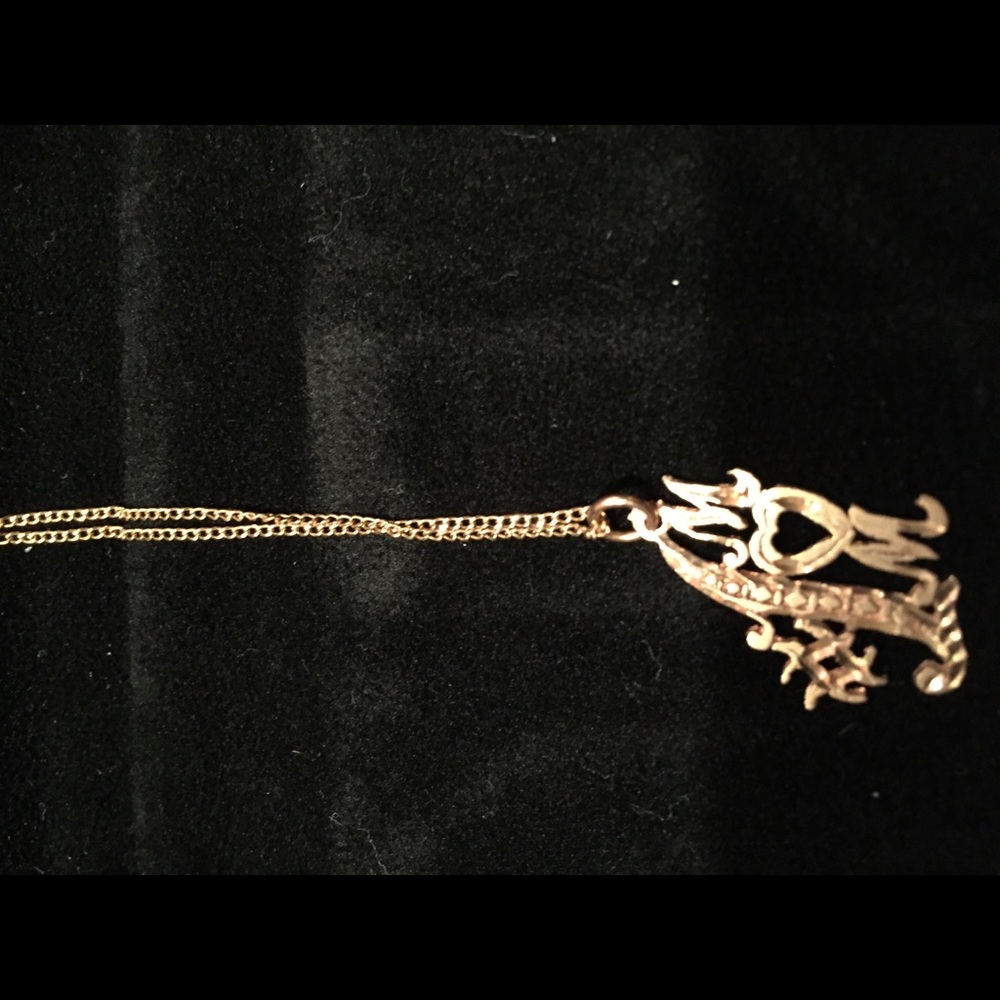 14 K #1 Mom charm